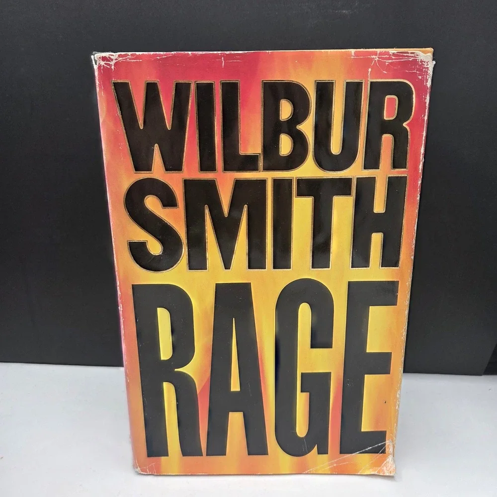 Wilbur Smith 1st Edition Hardcover Book Lot 7pc Vintage Adventure Novels BB15